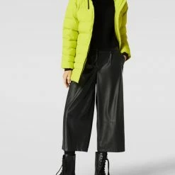 Wellensteyn Steppjacke Mit Label-Applikation Modell 'CORDOBA' - Neon Gelb